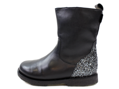 Petit by Sofie Schnoor winter boot black with glitter and TEX